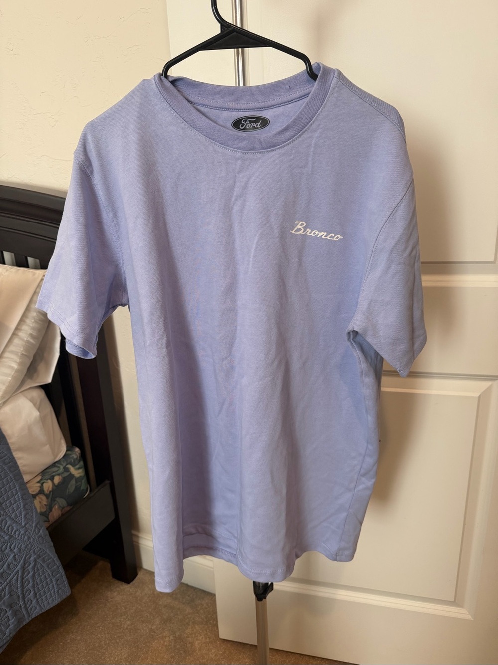 Ford Lavender Bronco Short Sleeve Crew Tee